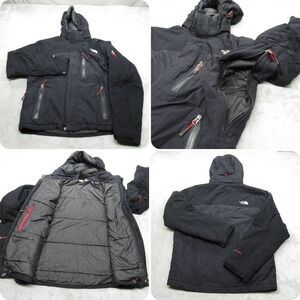 North Face Jacket Men‎ Small Black Summit Waterproof HyVent Insulated Puff READ